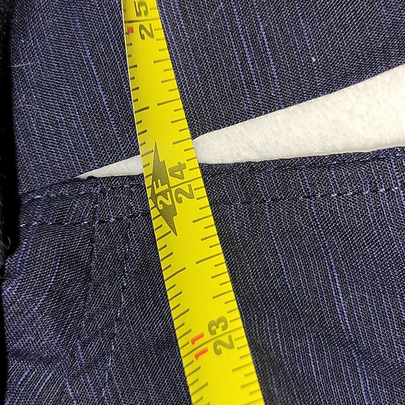 Mens Size XL button down Shirt Navy Blue WORN ONCE LIKE NEW - Picture 5 of 5